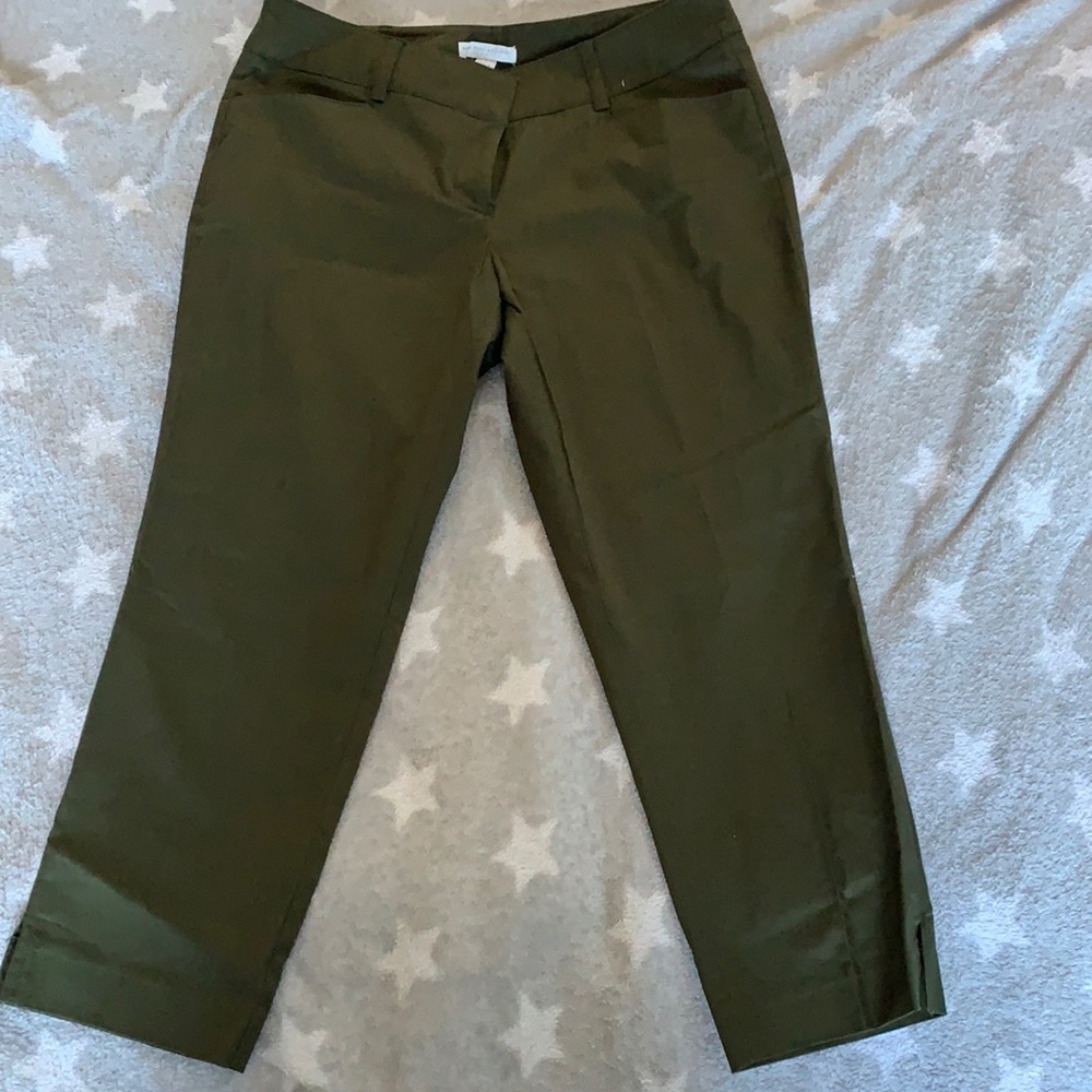 Crop Pant Straight Leg